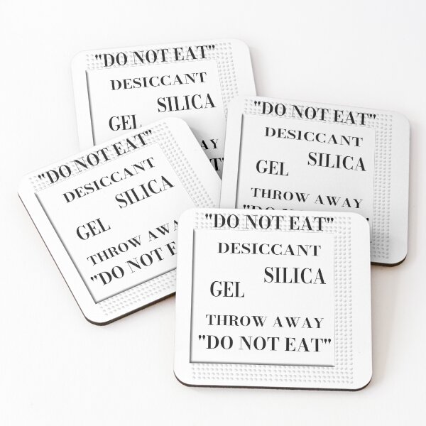 Item preview, Do Not Eat Desiccant Silica Gel Throw Away designed and sold by ZamuDesign.
