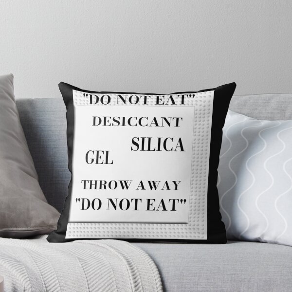Item preview, Do Not Eat Desiccant Silica Gel Throw Away designed and sold by ZamuDesign.