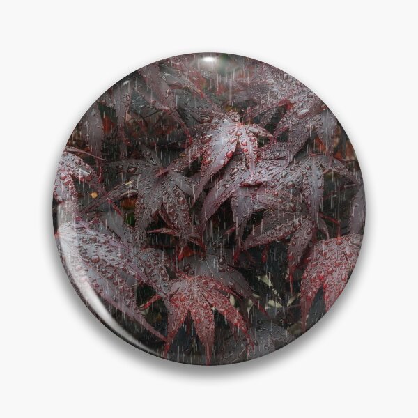 Item preview, Rain on Acer leaves designed and sold by Leighton Collins.
