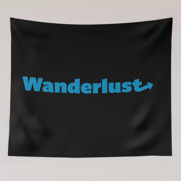 Item preview, Wanderlust Simple Minimalist Arrow Design (Cyan) designed and sold by Graograman.