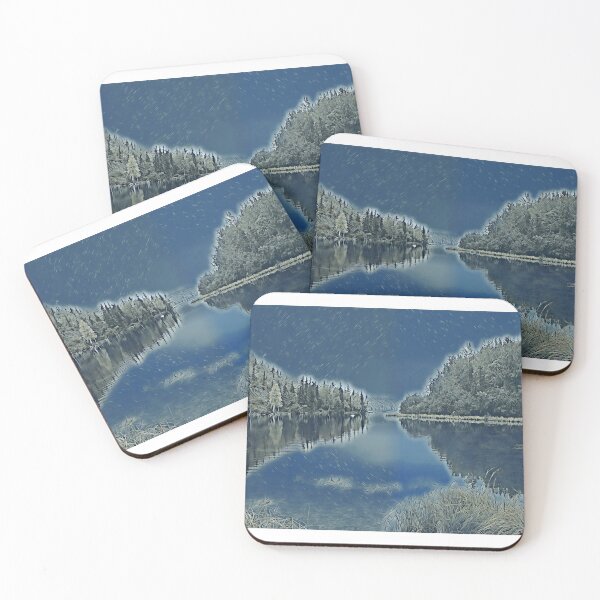 Item preview, The Calm Lake In The Forest designed and sold by ArtForYourStuff.