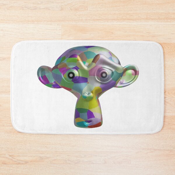 Item preview, colorful face of monkey designed and sold by advicestechno.