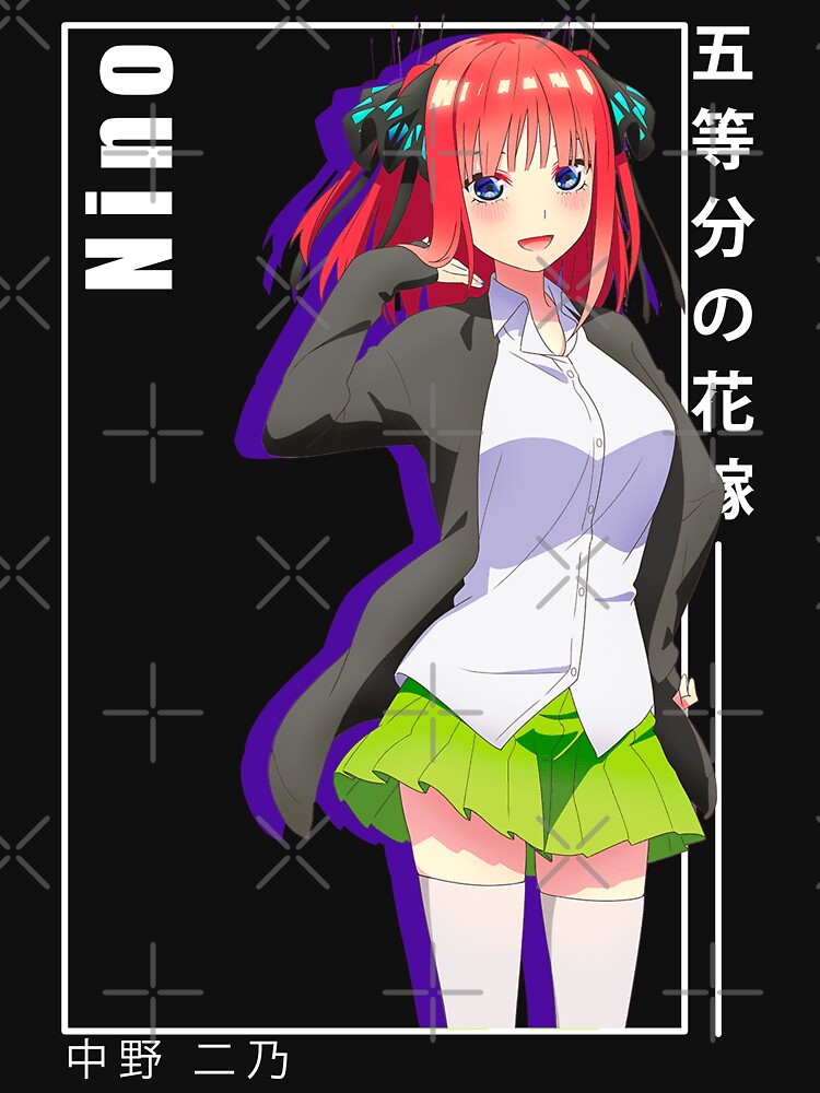 Nino Nakano - 5 toubun no Hanayome Sticker for Sale by ice-man7