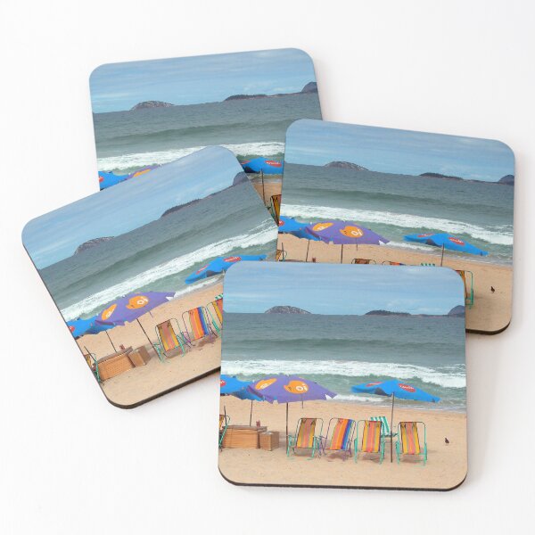 Item preview, Ipanema Tropical Beach Landscape Seascape, Rio de Janeiro, Brazil designed and sold by worldways.