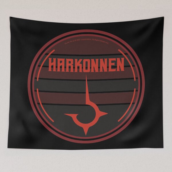 Item preview, Harkonnen House Circular Art Design (on black) - Dune (2021 film) designed and sold by GDCdesigns.