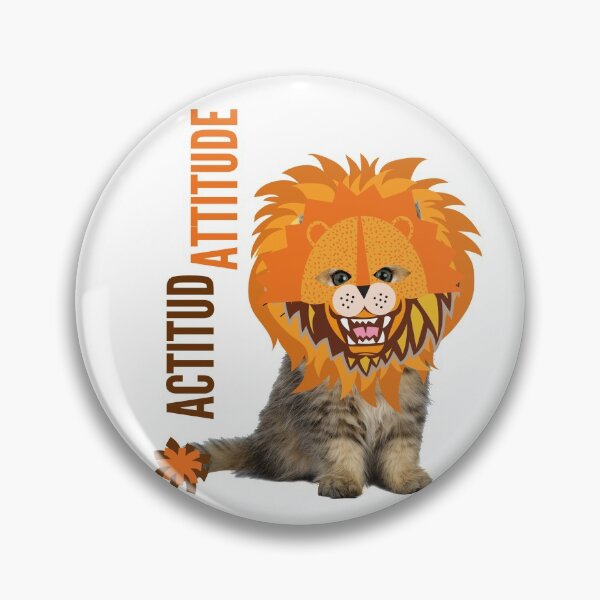 Item preview, Attitude - You can be a cat, but feel like a lion designed and sold by LaPaoTorres.