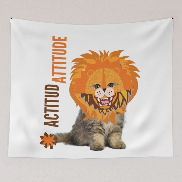 Item preview, Attitude - You can be a cat, but feel like a lion designed and sold by LaPaoTorres.