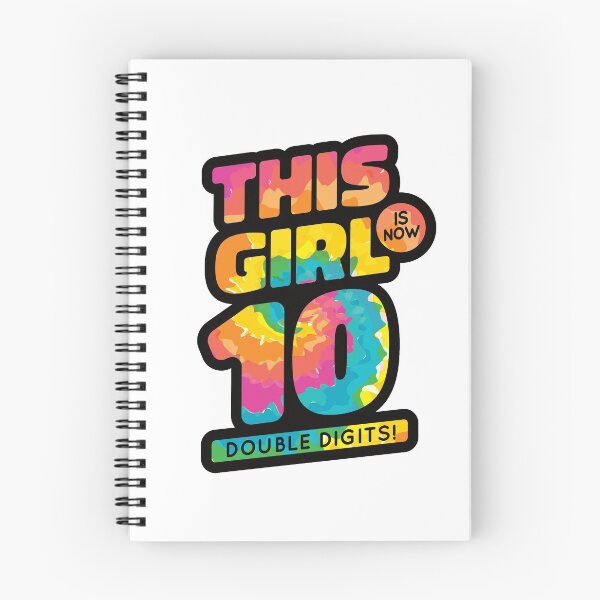 Item preview, This Girl Is Now 10 - Double Digits! designed and sold by infleims.
