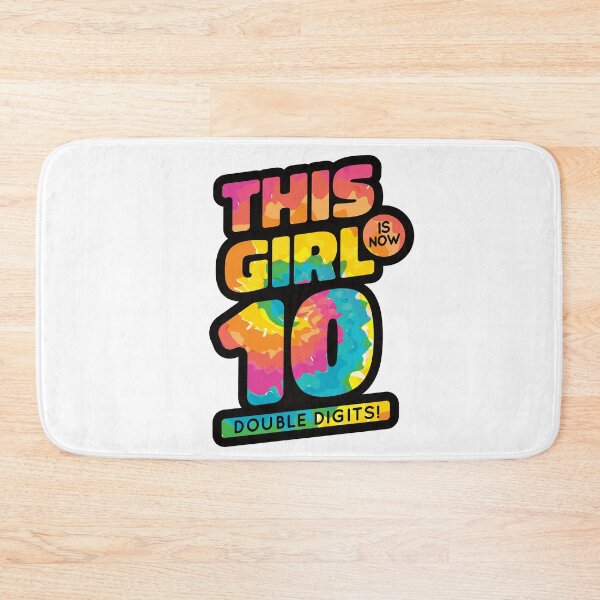Item preview, This Girl Is Now 10 - Double Digits! designed and sold by infleims.