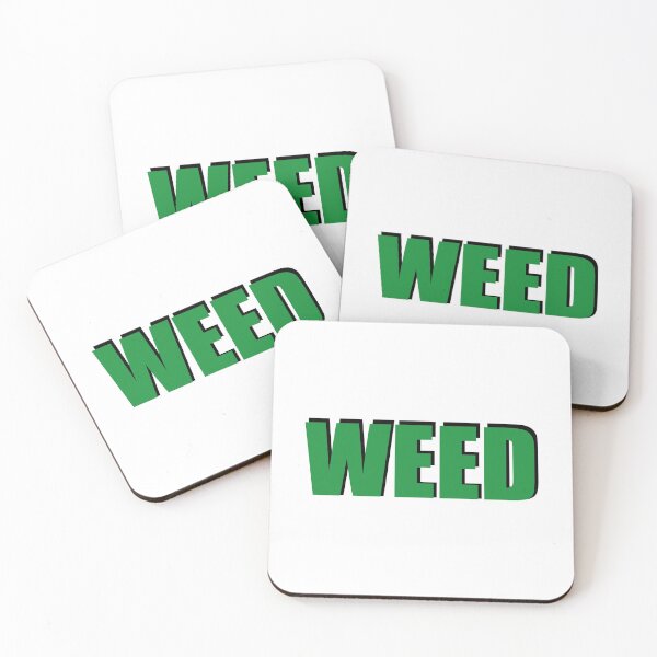 Item preview, CANNABIS TYPOGRAPHY WEED GREEN FOR STONER designed and sold by WeedHighLife.