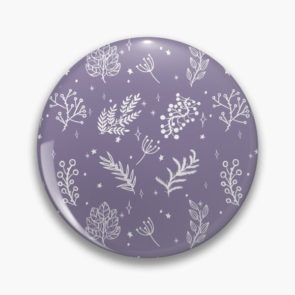 Item preview, Botanical purple pattern designed and sold by JulaArt.