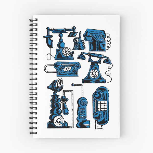Item preview, Blue telephones designed and sold by Chrijo-Vid.