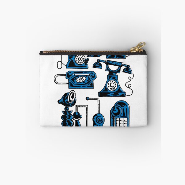 Item preview, Blue telephones designed and sold by Chrijo-Vid.