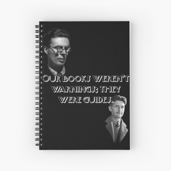 Item preview, Aldous Huxley and George Orwell wrote the guide to the modern day designed and sold by ComfortablyC.