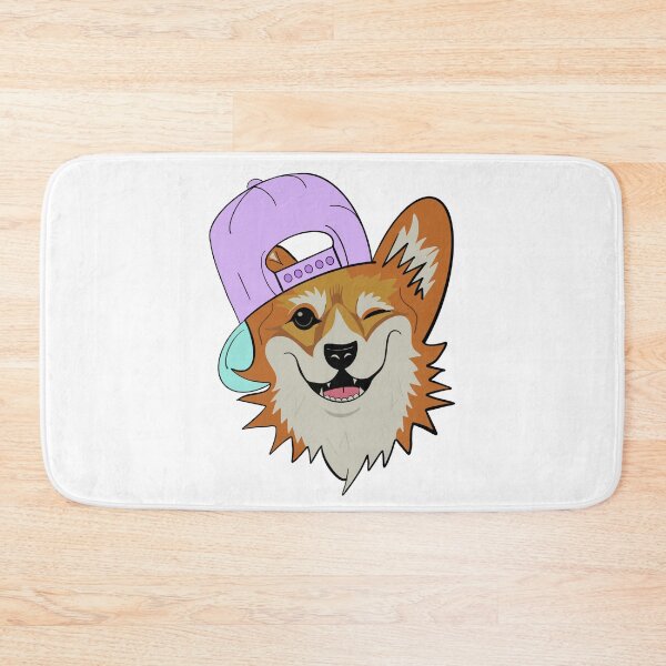 Item preview, Winking Corgi designed and sold by ArcherAshleyArt.