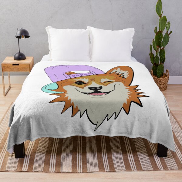 Item preview, Winking Corgi designed and sold by ArcherAshleyArt.