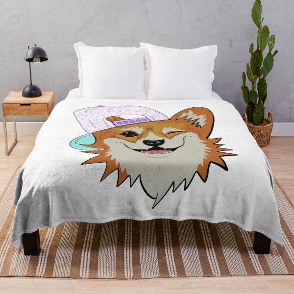 Item preview, Winking Corgi 2.0 designed and sold by ArcherAshleyArt.