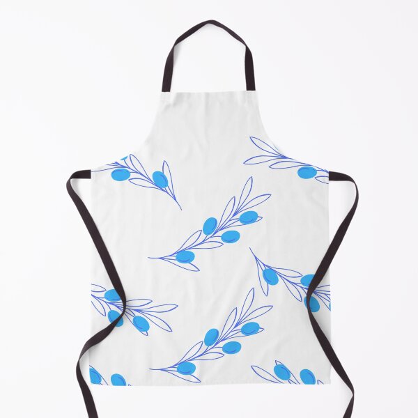 Item preview, Blue Greek Olive Branches designed and sold by esarantakos.