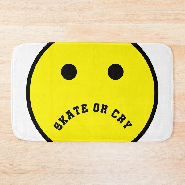 Item preview, Skate or Cry Sadface designed and sold by PseudoEnergy.
