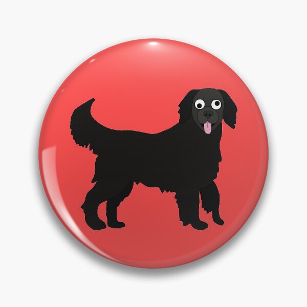 Item preview, Perro perdiguero de pelaje plano designed and sold by CaitlinsPetDrawings.