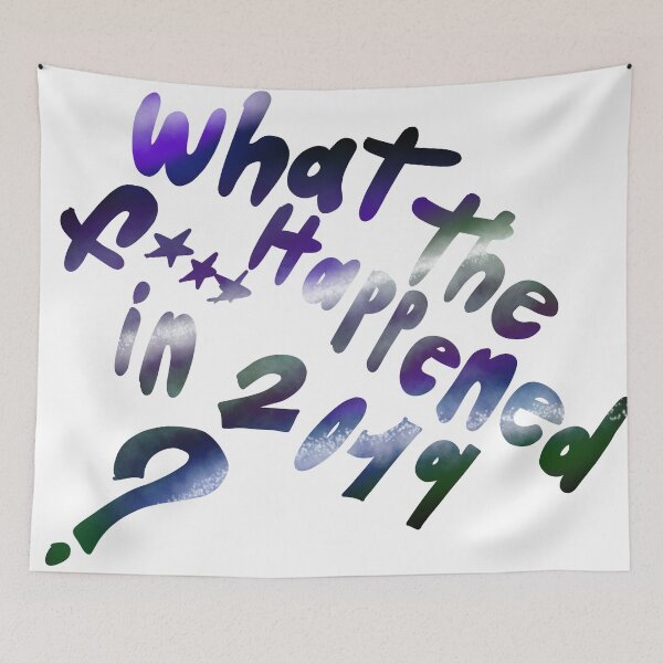 Item preview, what Happened in 2019? designed and sold by MqBelle.