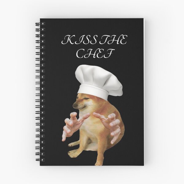 Item preview, Kiss Chef Cheems designed and sold by SciathDe.