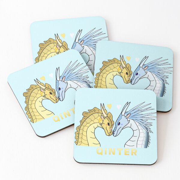 Item preview, Qinter - Winter and Qibli Wings of Fire designed and sold by cheezcake117.