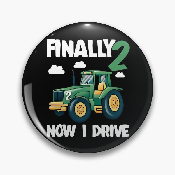 Item preview, Kids Finally 2 2nd Birthday Gift Boy Tractor designed and sold by Stronzi.