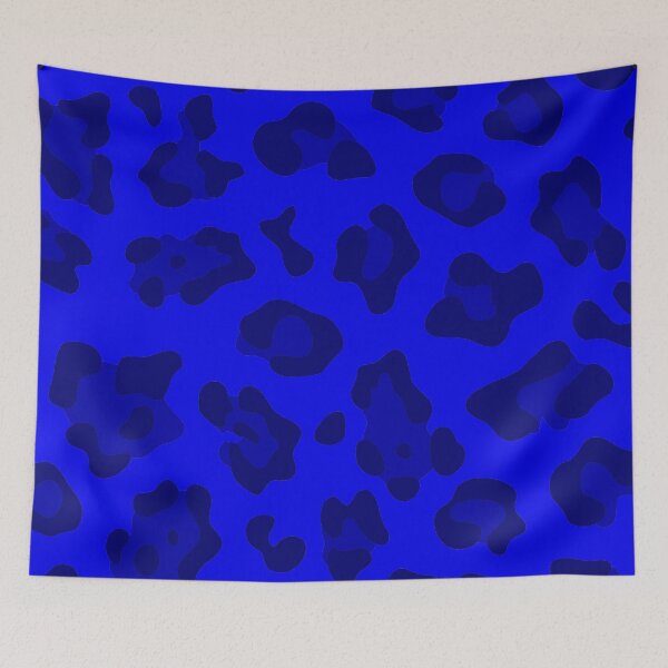 Item preview, blue leopard print designed and sold by Gossip Rag.
