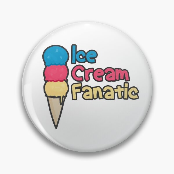 Item preview, Ice Cream Fanatic designed and sold by Mooostickers.