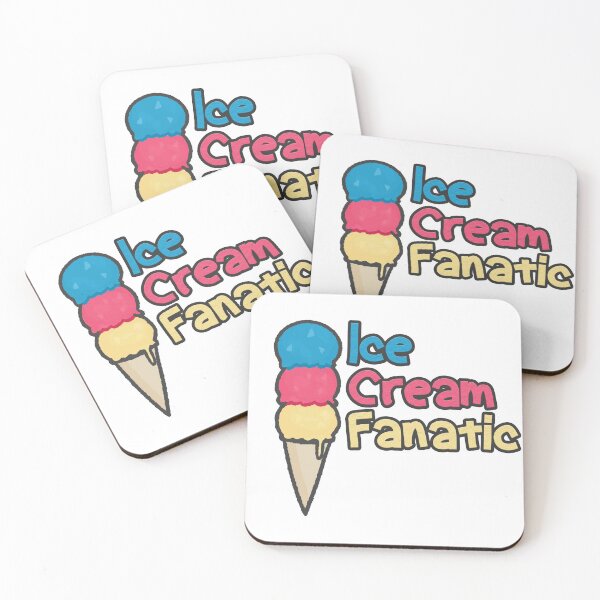 Item preview, Ice Cream Fanatic designed and sold by Mooostickers.