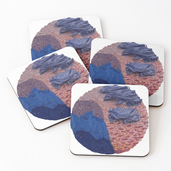 Item preview, Happy Little Clouds and Mountain 3 designed and sold by ZoltCreative.