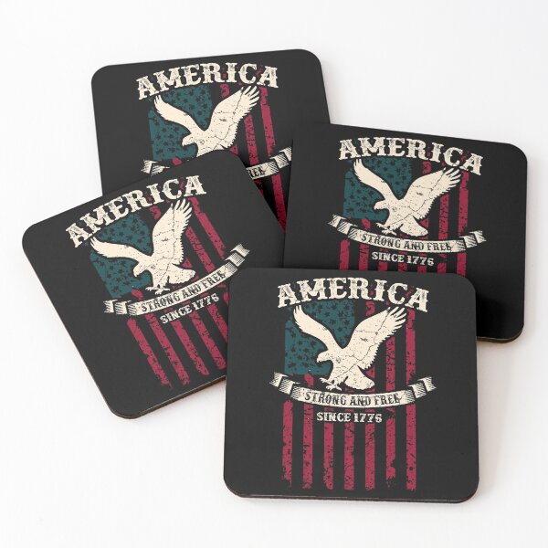 Item preview, America - Strong and Free since 1776 designed and sold by Mila1946.