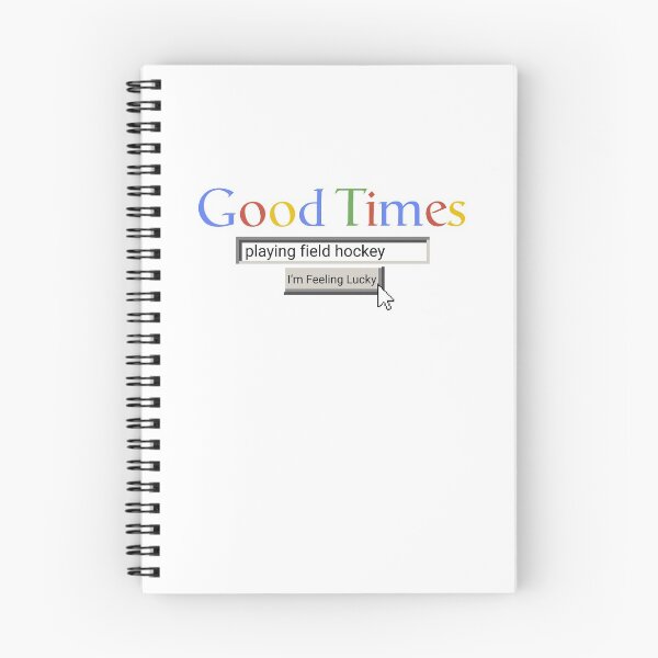 Item preview, Good Times Playing Field Hockey designed and sold by Graograman.