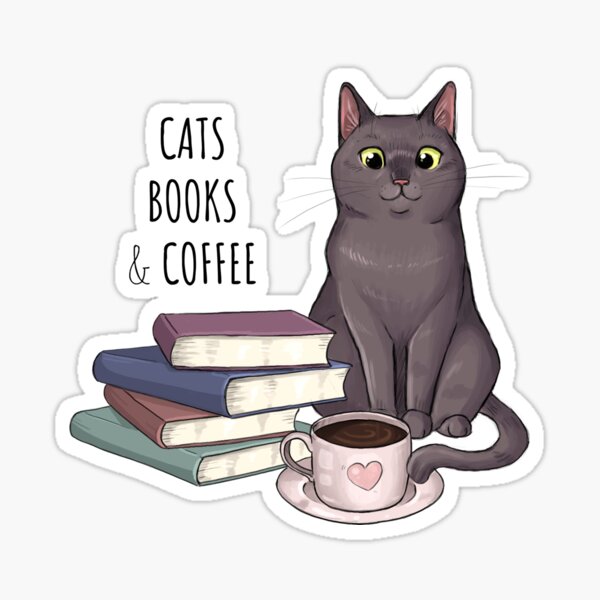 Coffee Books And Cat, Books, Book Lover, Book And Coffee, Reading