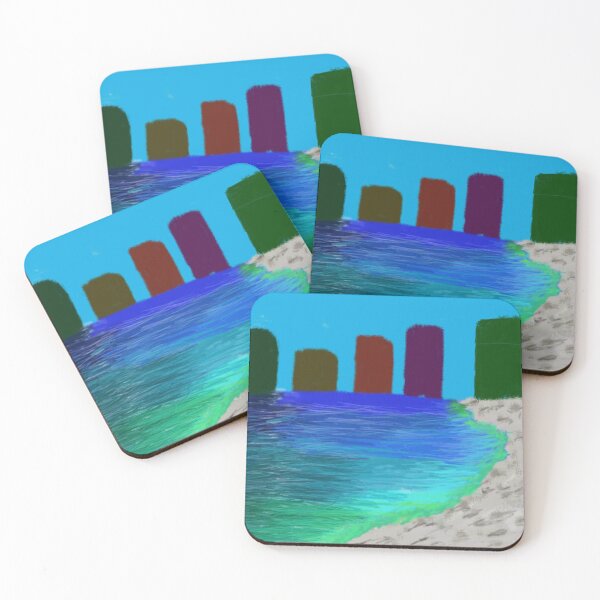 Item preview, Tropical island beach designed and sold by Louisbus90.