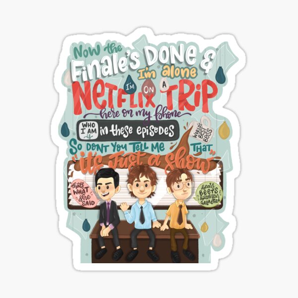 Item preview, The office x AJR’s Netflix trip designed and sold by 8lettering.