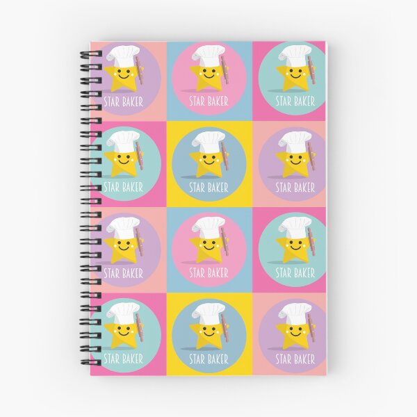 Item preview, Cute Star Baker with Rolling Pins designed and sold by VicEllisArt.