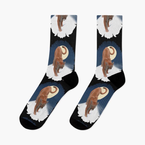 Item preview, Big Cat in the Winter Snow - Mountain Lion designed and sold by TMBTM.