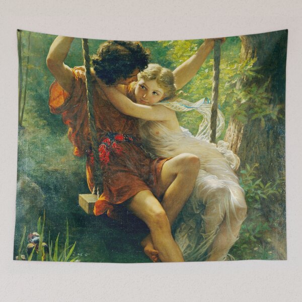 Item preview, Springtime - Pierre-Auguste Cot designed and sold by brushandframes.