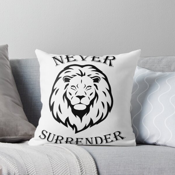 Item preview, never surrender lion concept design  designed and sold by zamzom.