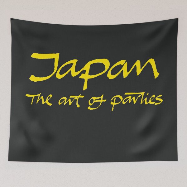 Item preview, Japan - "The Art Of Parties" Logo Print designed and sold by Only Japan, Bowie, New Order, Ultravox.