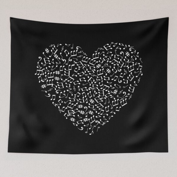 Item preview, Music Heart designed and sold by Good-Looking Corpse.