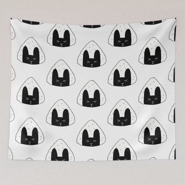 Item preview, Rabbit Rice Ball Onigiri Design designed and sold by Okashimai.