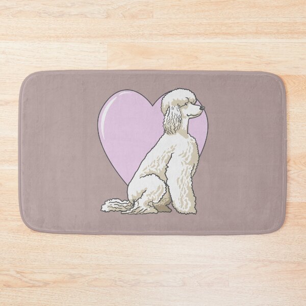 Item preview, Poodle Heart Caniche Poodle Lovers Design designed and sold by FalkDania.