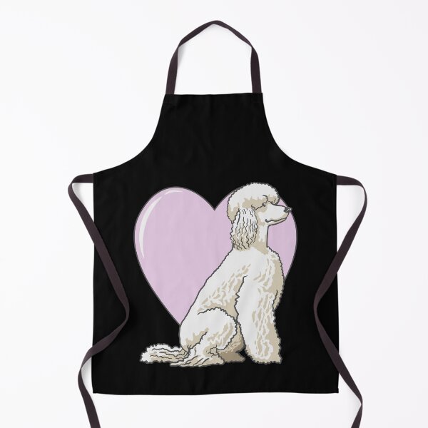 Artikelvorschau, Pudel Herz Caniche Pudel Liebhaber Design entworfen und verkauft von FalkDania.