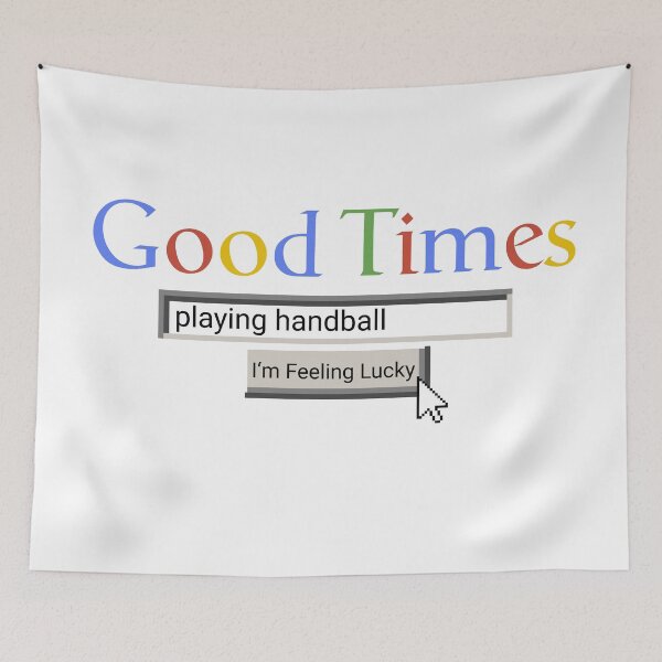 Item preview, Good Times Playing Handball designed and sold by Graograman.