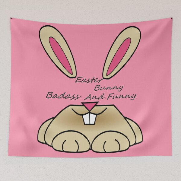 Item preview, PINK EARS, EASTER BUNNY, BADASS AND FUNNY designed and sold by TrendySpace.