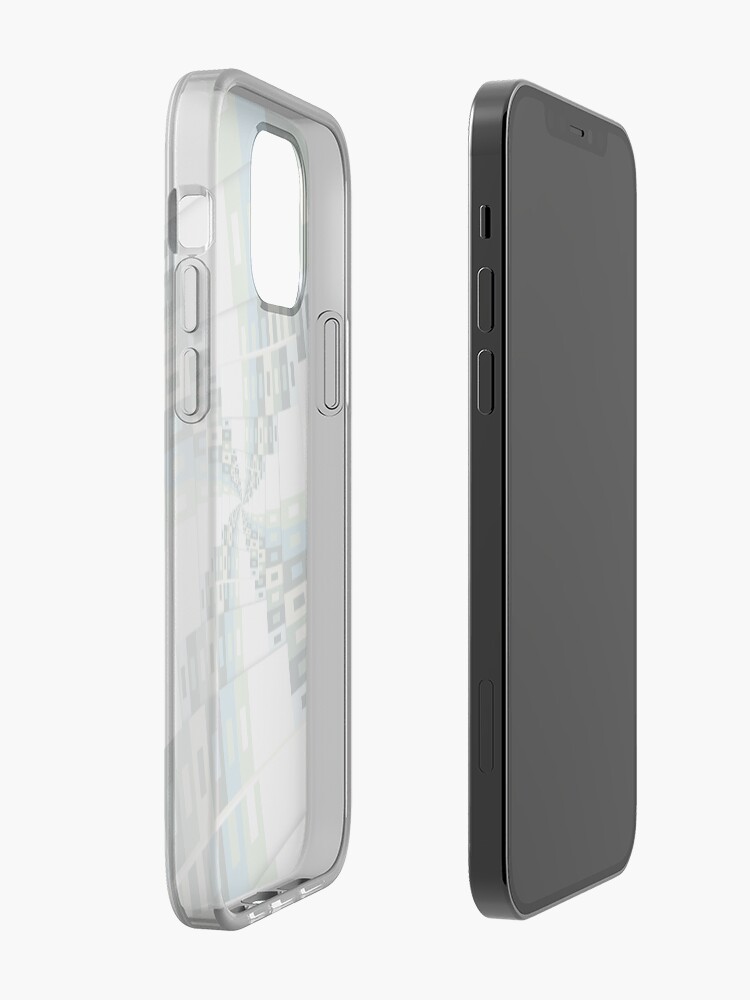 Alternate view of Retro Geometric Rotation iPhone Case & Cover