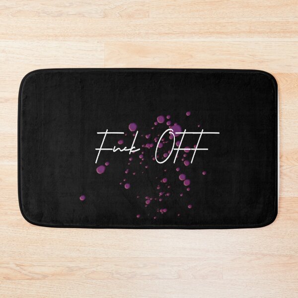 Item preview, FUCK OFF taches d'ancre violet designed and sold by LeeydiCreative.